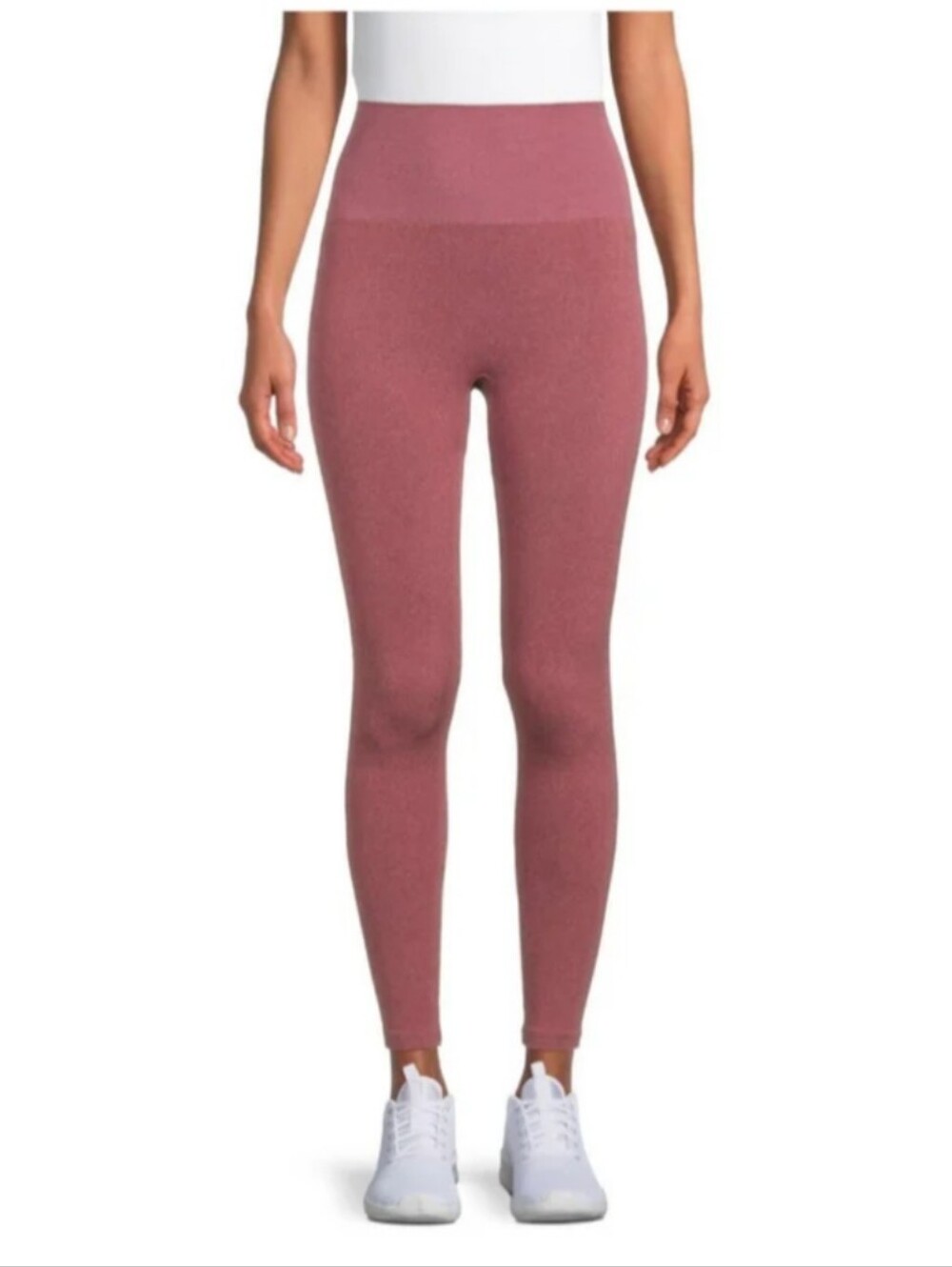 Women's Size S/M No Muffin Top Legging Blissful Benefits NWT Pink Heather